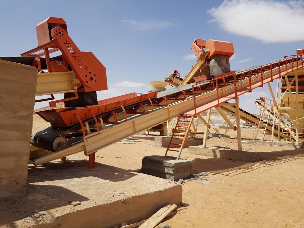 CEZAYİR SABİT KIRMA ELEME TESİSİ Kapasite 200 - 250 Ton - Saat 3